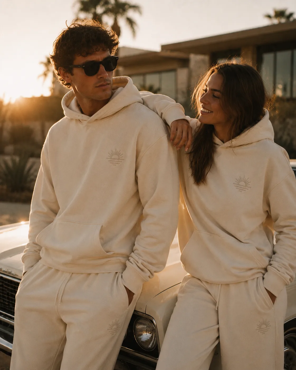 Broderie logo sur hoodie Paris — Paris Broderie